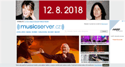 Desktop Screenshot of musicserver.cz